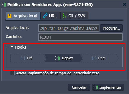 Seção Hooks
